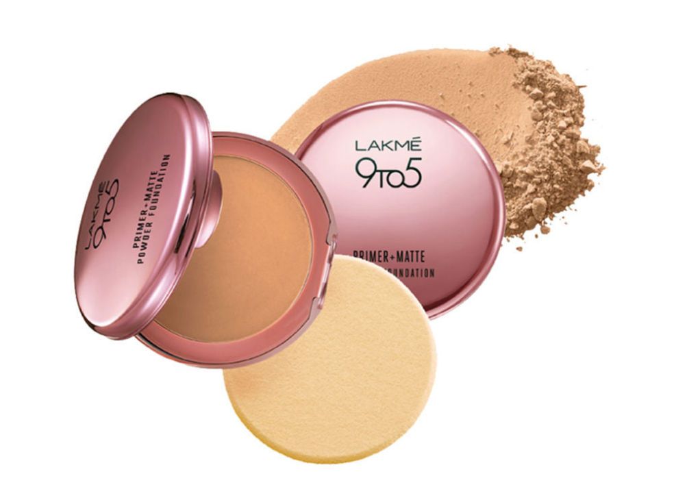 Lakme 9 to 5 Primer + Matte Powder Foundation Compact - Natural/Light (9gm)