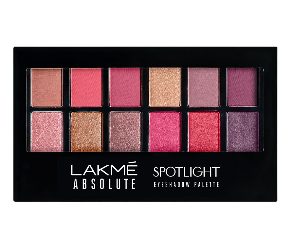 Lakme Absolute Spotlight Eye Shadow Palette - Berry Martini (12gm)