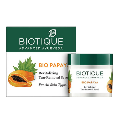 Biotique Bio Papaya Revitalizing Tan Removal Scrub (75gm)