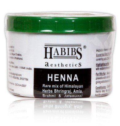 Habibs Henna Hair Color Black 200 grams