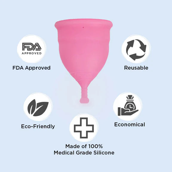 Pee Safe Reusable Menstrual Cups - Small, 1 pc