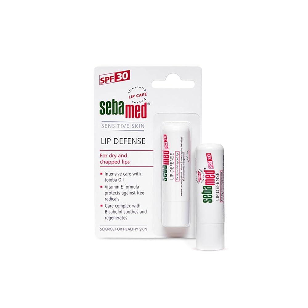 SebaMed Lip Defense Lip Balm With Spf 30 + Vit E | Regenerates Dry, Chapped Lips