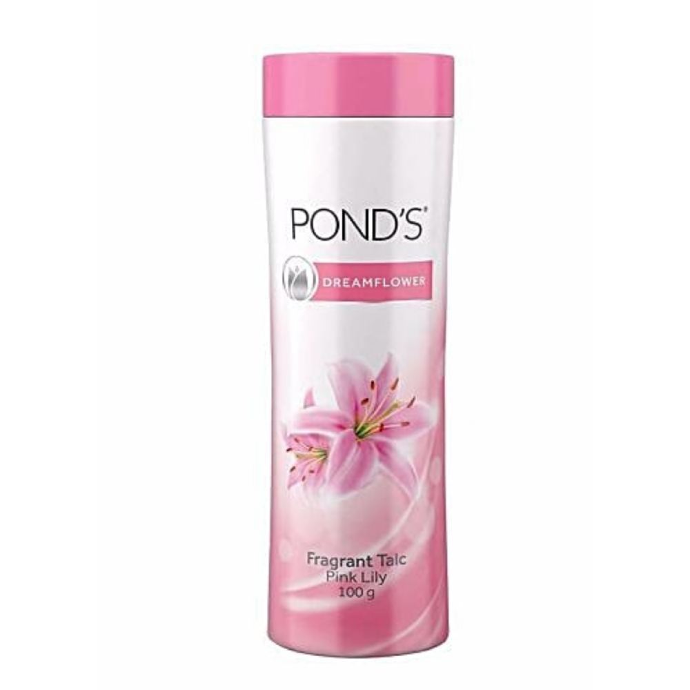 Ponds Dreamflower Fragrant Talc - Pink Lily, 100 g