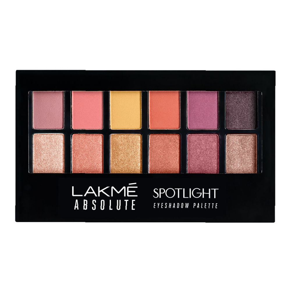 Lakme Absolute Spotlight Eye Shadow Palette - Sundowner (12gm)