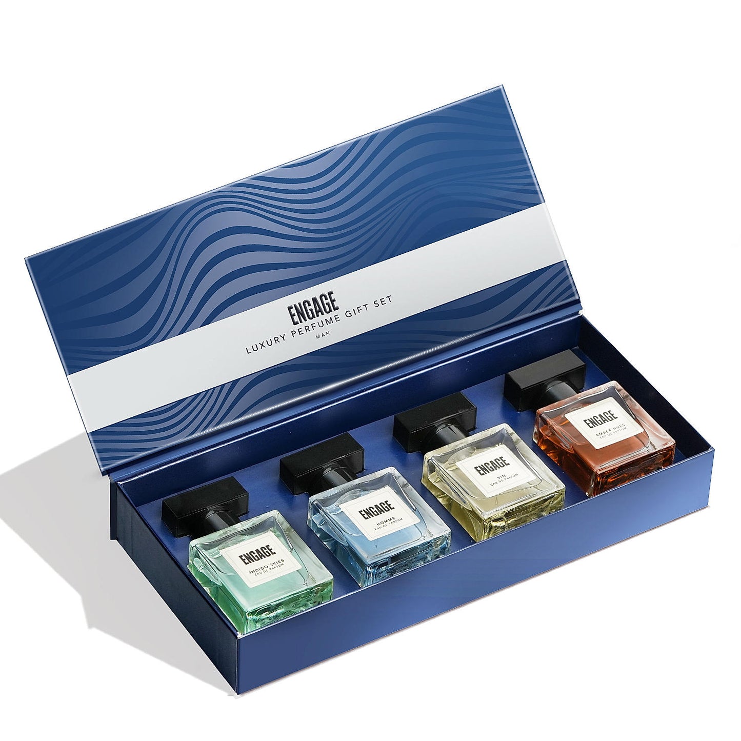 Engage Luxury Perfume Gift Pack for Men, Travel Sized, Ideal Birthday Gift (4)