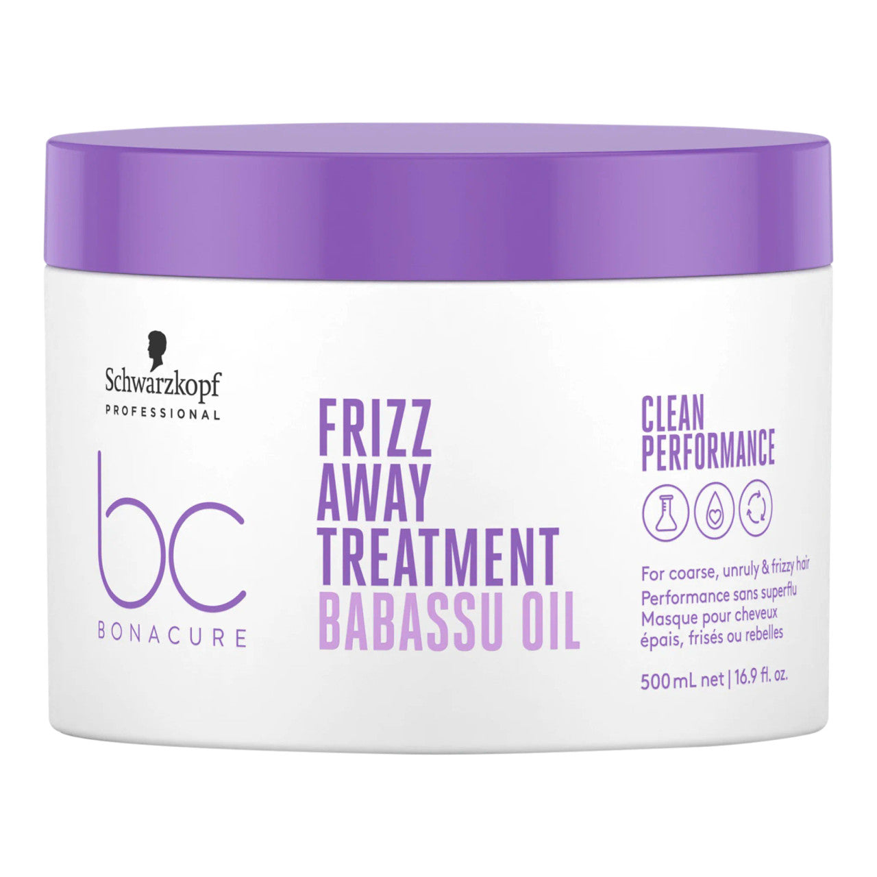 SCHWARZKOPF PROFESSIONAL BONACURE FRIZZ AWAY Smoothing mask for frizzy hair 500ml