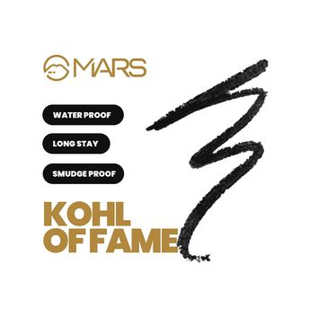 MARS Kohl Of Fame Kajal - Black (0.35 g)