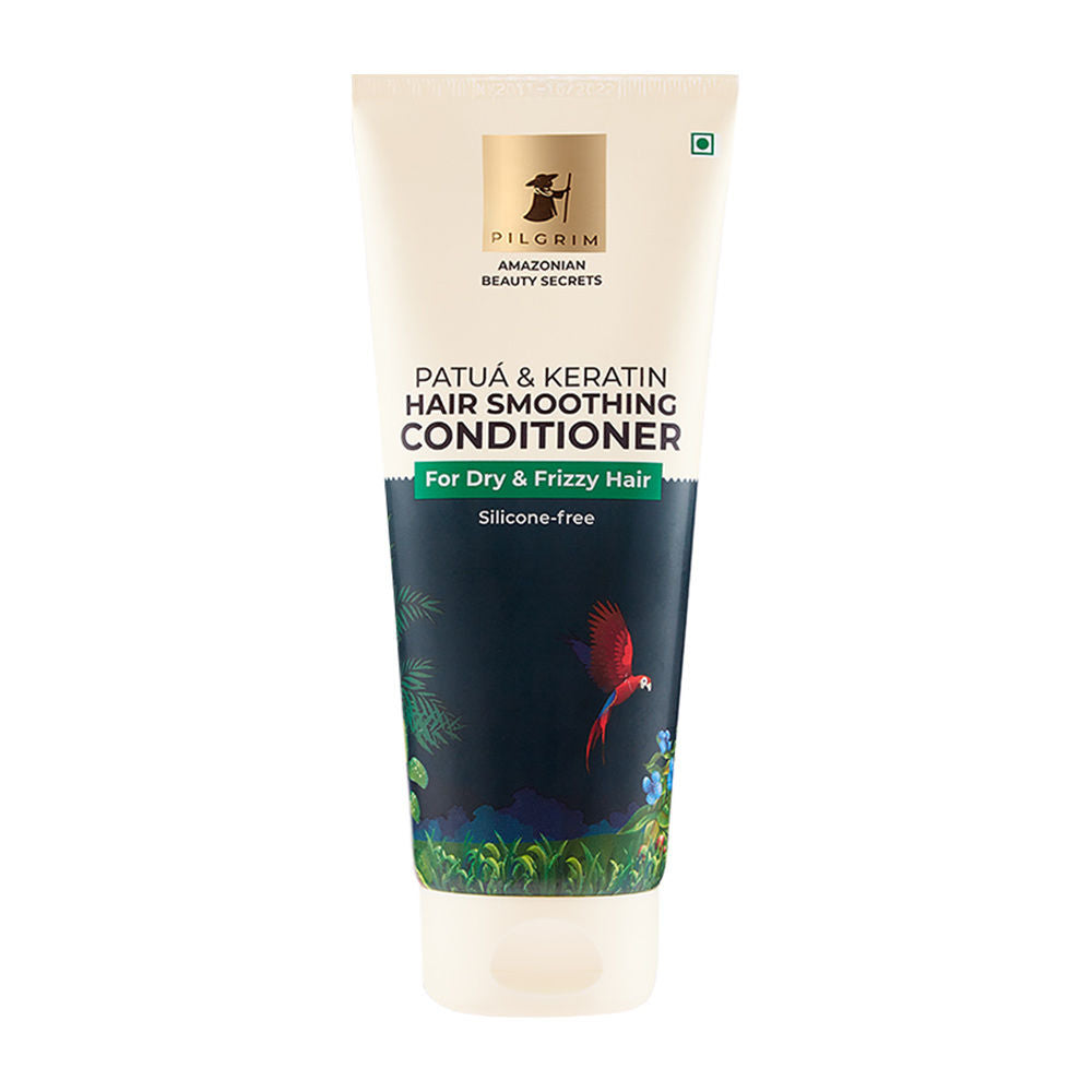 Pilgrim Patua & Keratin Hair Smoothing Conditioner for Dry & Frizzy Hair (200ml)