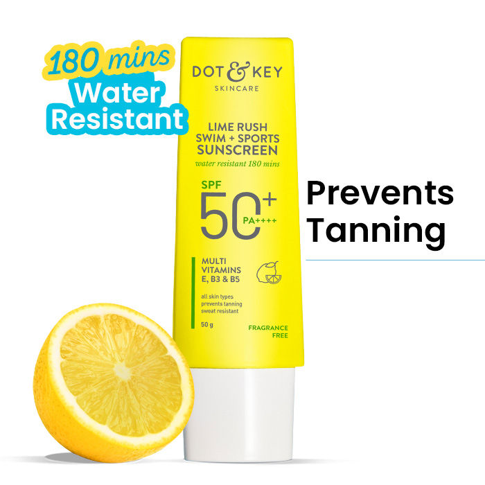 Dot & Key Lime Rush Swim + Sports Sunscreen SPF 50+ PA++++ (50g)