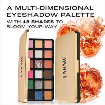 Lakme Rouge Bloom Eyeshadow Pro-Palette (27g)