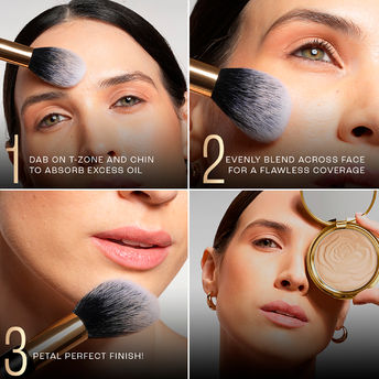 Lakme Showstopper Collection Rouge Bloom Setting Powder - Neutral Nude