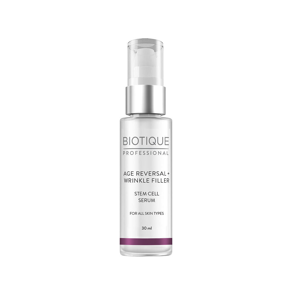 Biotique Professional Age Reversal + Wrinkle Filler Stem Cell Serum (30ml)