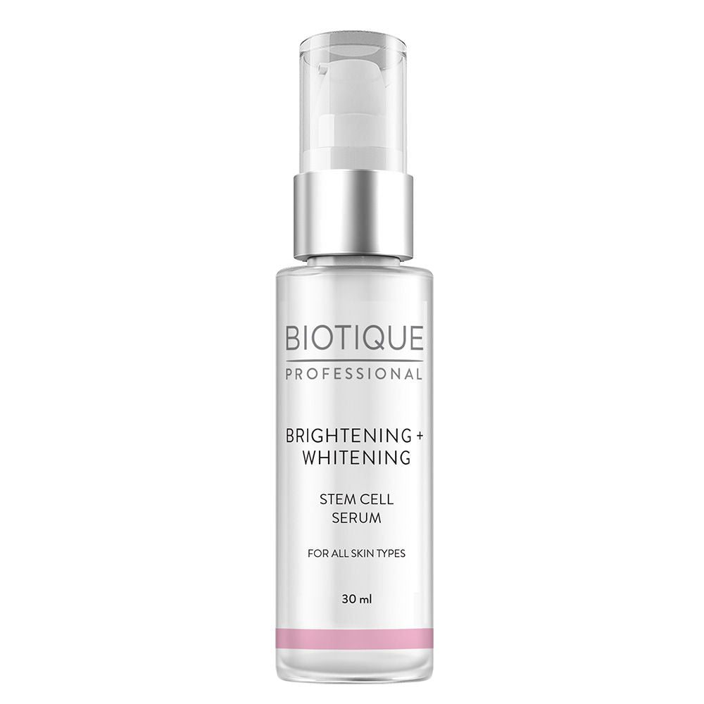 Biotique Professional Brightening + Whitening Stem Cell Serum (30ml)