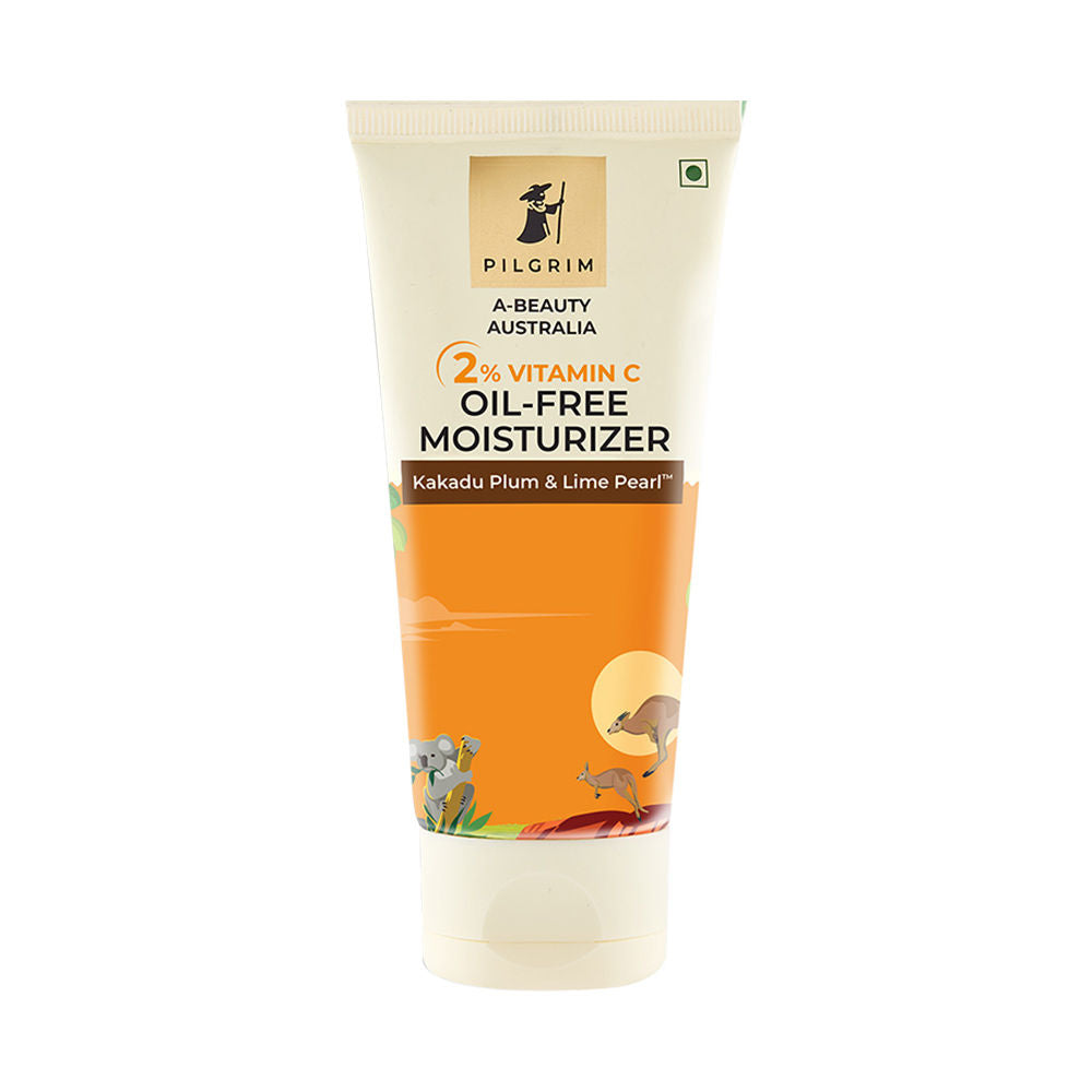 Pilgrim 2% Vitamin C Oil - Free Moisturizer (50gm)