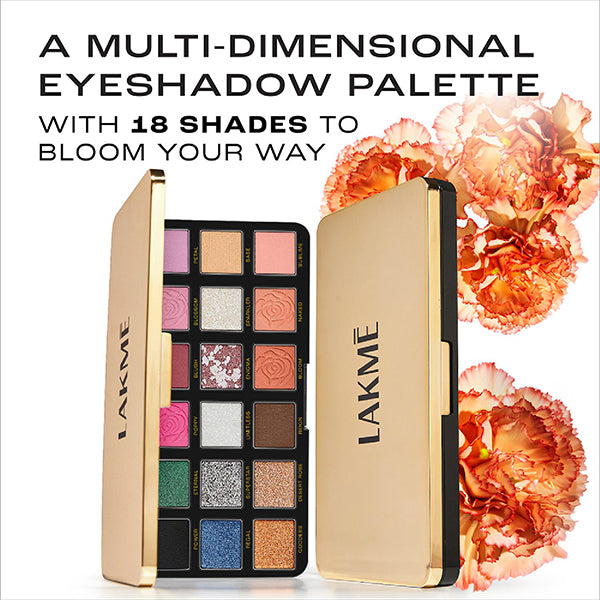 Lakme Rouge Bloom Eyeshadow Pro-Palette 27 gm