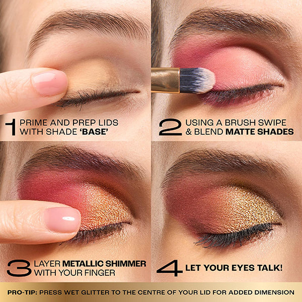 Lakme Rouge Bloom Eyeshadow Pro-Palette 27 gm