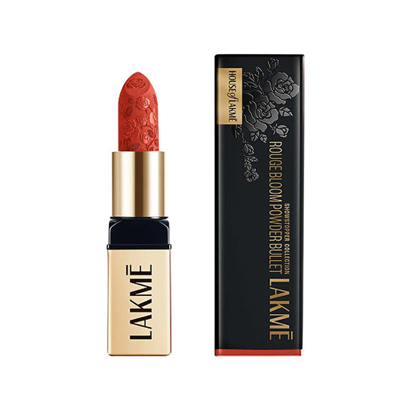 Lakme Rouge Bloom Powder Matte Bullet Peach Petal 205