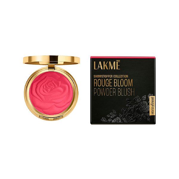 Lakme Showstopper Collection Rouge Bloom Powder Blush Vintage Rose