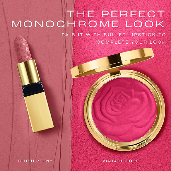 Lakme Showstopper Collection Rouge Bloom Powder Blush Vintage Rose