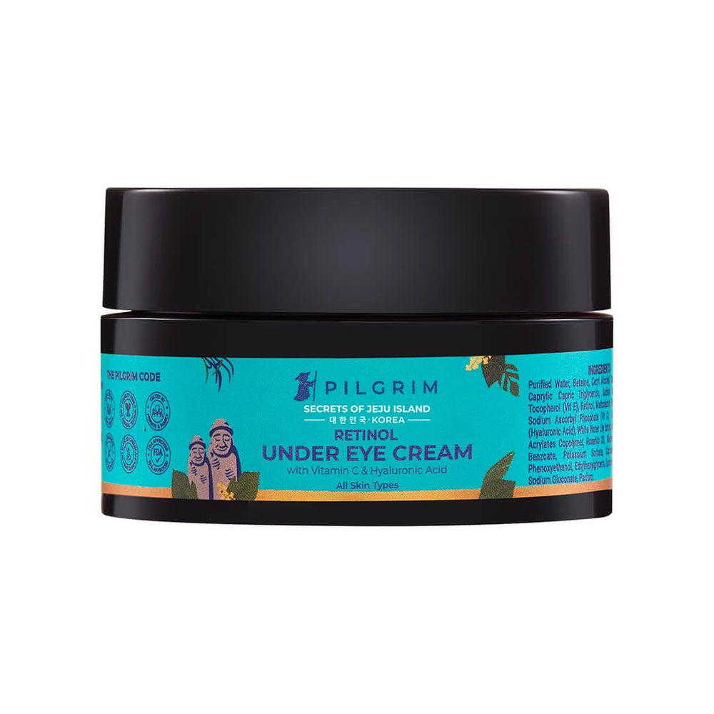 Pilgrim Retinol Under Eye Cream with Vitamin C & Hyaluronic Acid 30 g