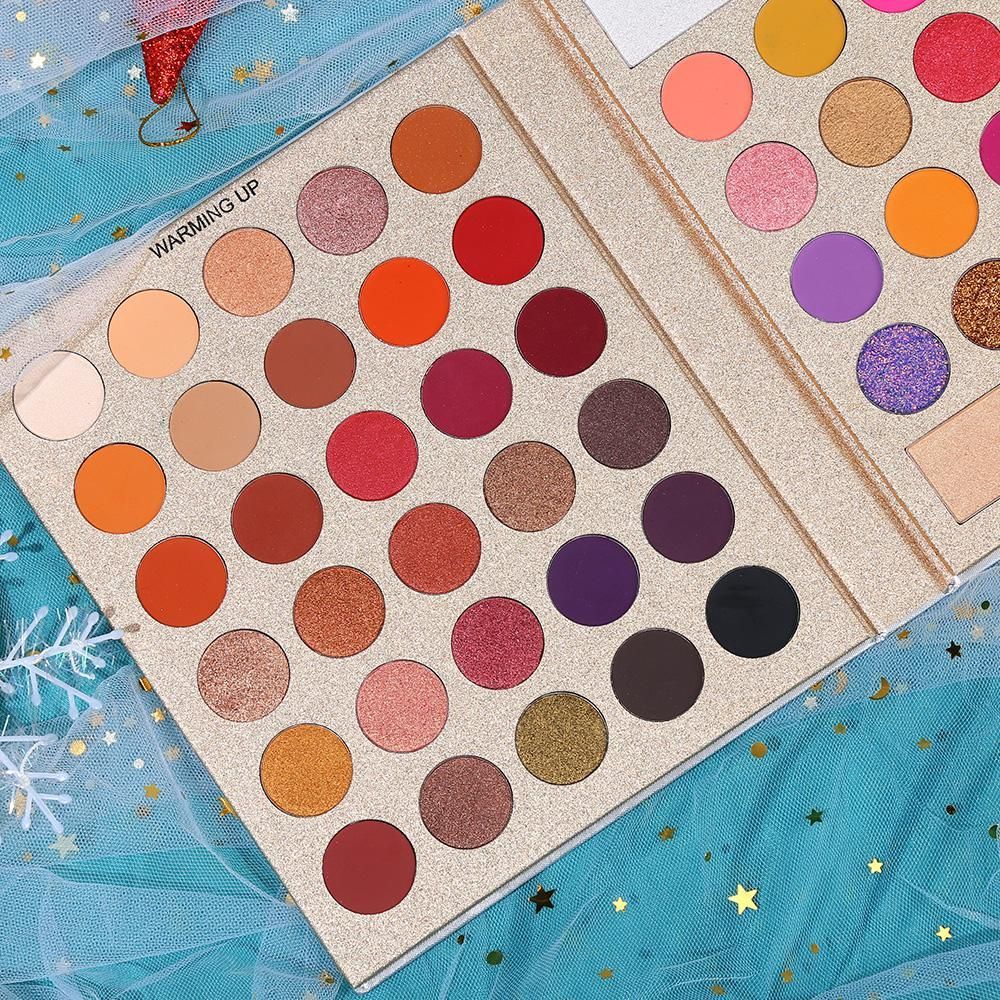 Pretty all set UCANBE Holiday Gift Set Pro 86 Colors Makeup Kit Matte Shimmer Eye Shadow Highlighters Contour Blush Powder All In One Makeup Pallet 86 ml (Multi colour)