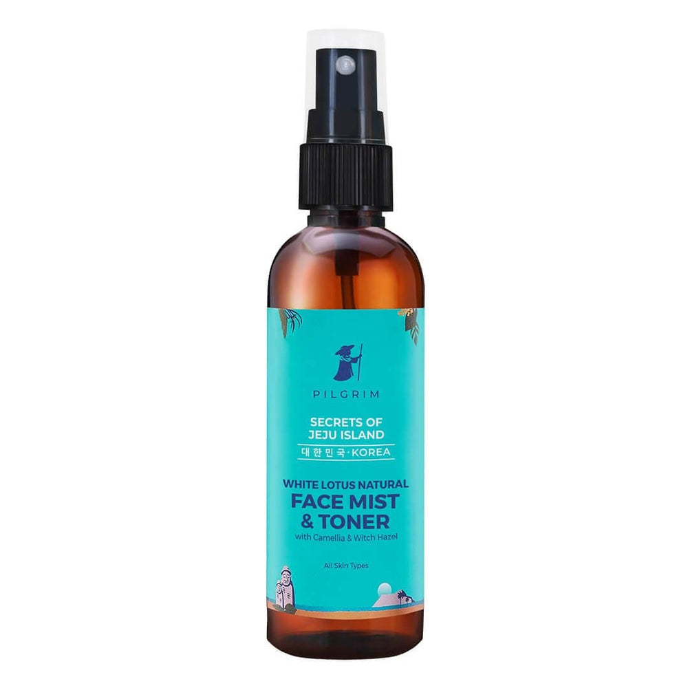 Pilgrim White Lotus Natural Face Mist & Toner with Camellia & Witch Hazel 100 ml
