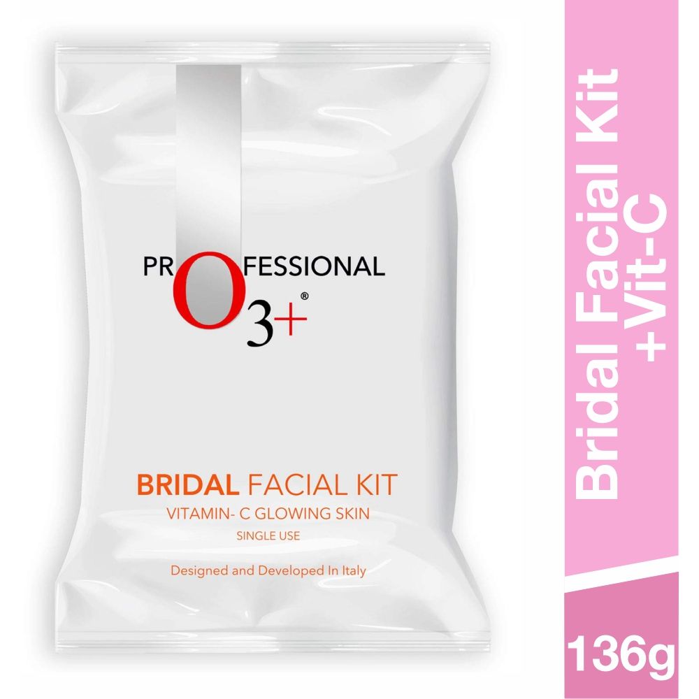 O3+ Bridal Facial Kit Vitamin C Glowing Skin (136gm)