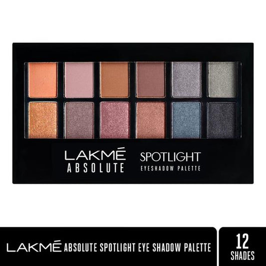 Lakme Absolute Spotlight Eye Shadow Palette - Smokin Glam (12gm)