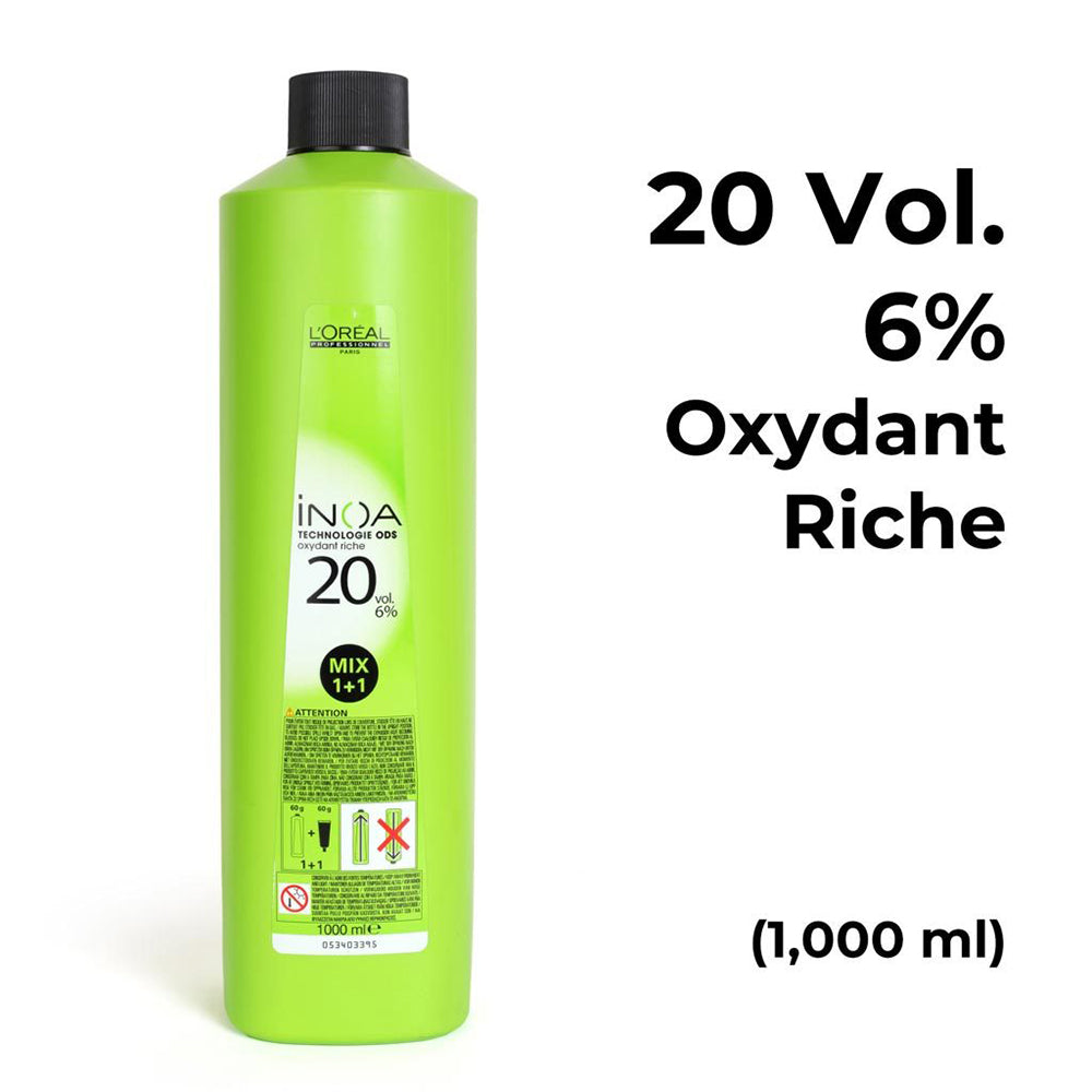 INoa 20 Vol. 6% Developer oxidant riche - Loreal Professional (1000 ml)