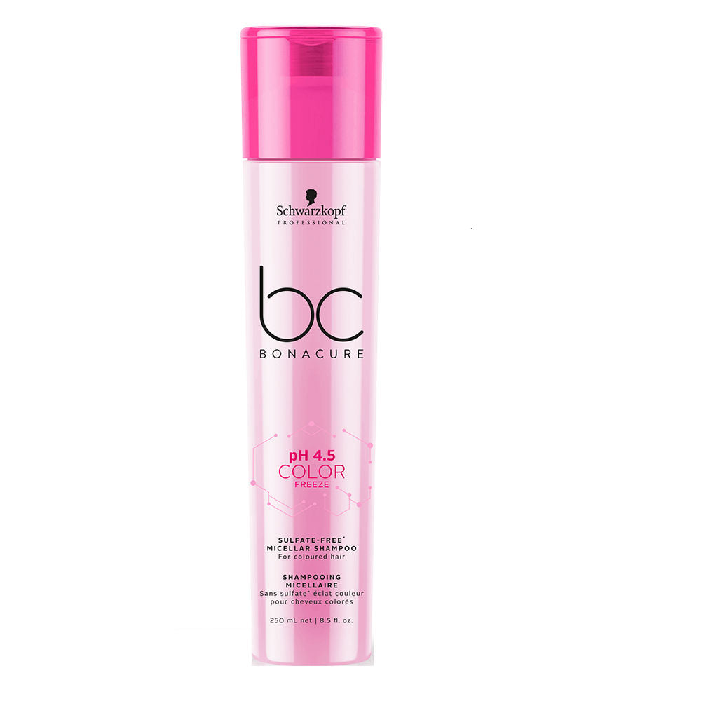 Schwarzkopf Professional Bonacure pH 4.5 Color Freeze Sulfate Free Micellar Shampoo (250ml)