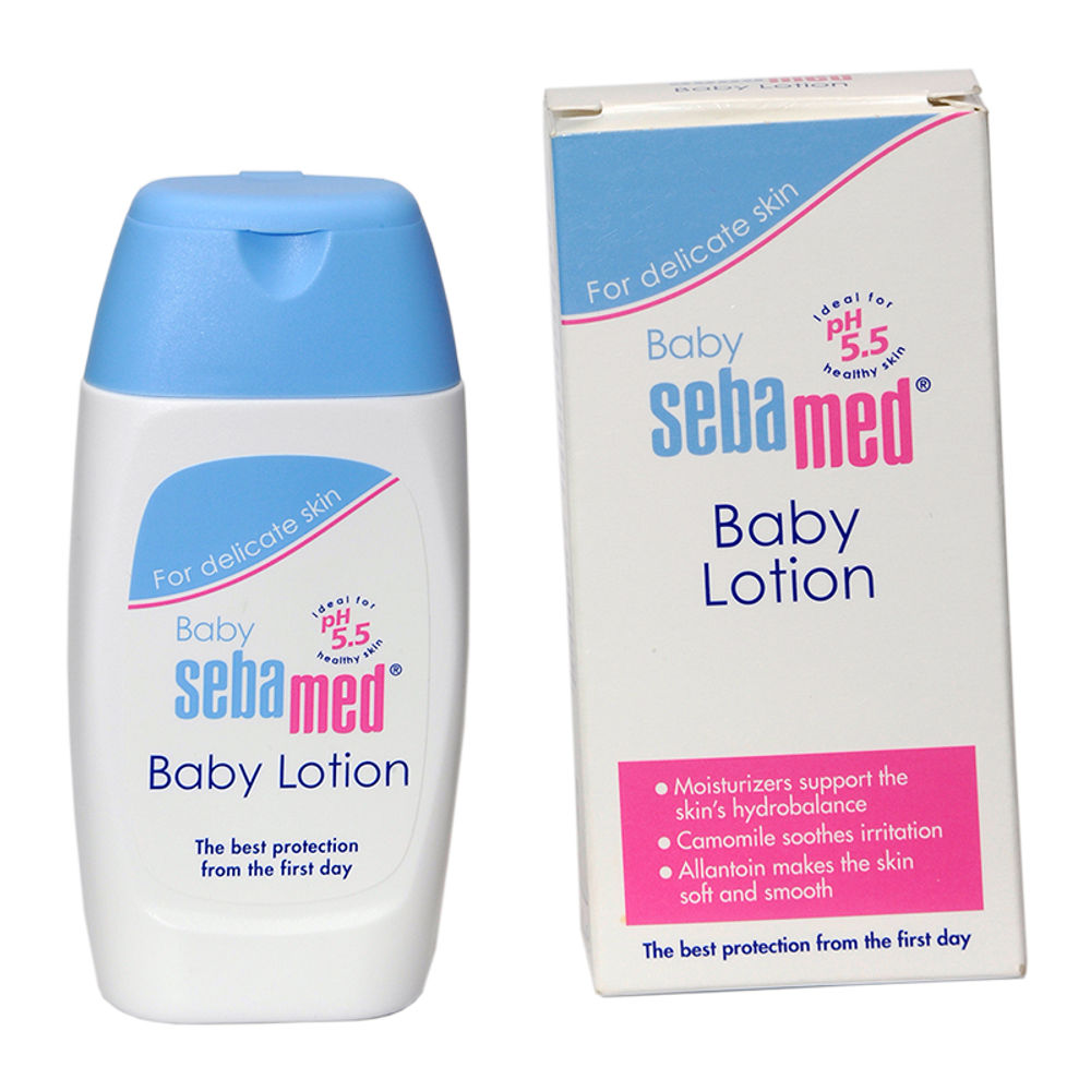 Sebamed Baby Body Lotion 50 ml|pH 5.5|Long lasting moisturiser