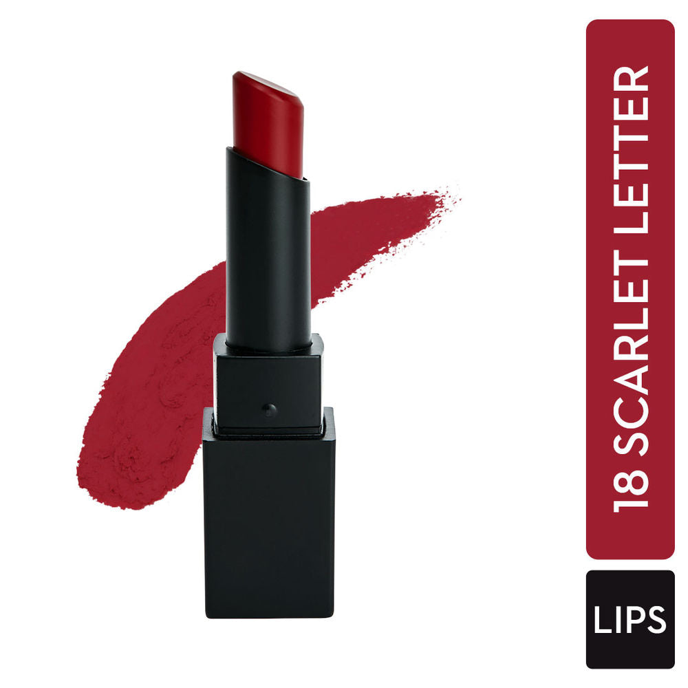 SUGAR Nothing Else Matter Longwear Lipstick - 18 Scarlet Letter (Pure Red) (3.2g)