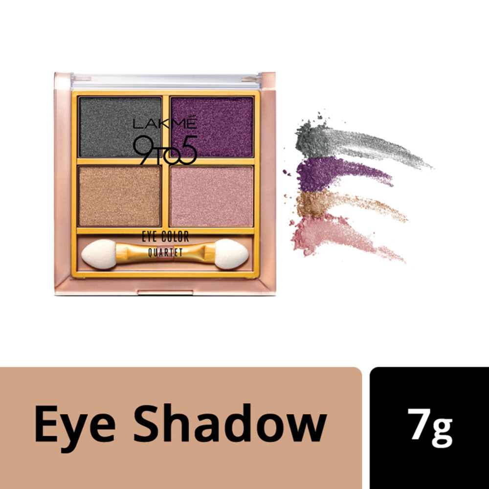 Lakme 9 To 5 Eye Quartet Eyeshadow - Silk Route (7gm)