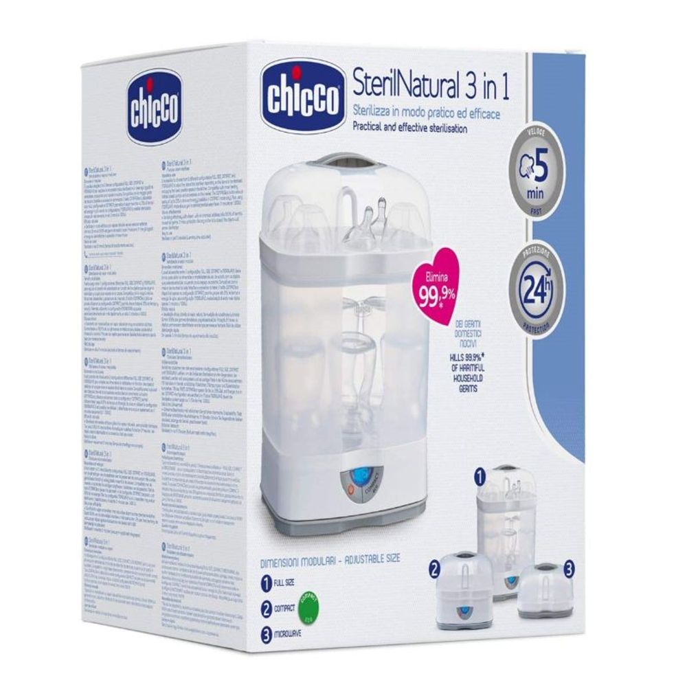 Chicco Steril Natural 3 In1