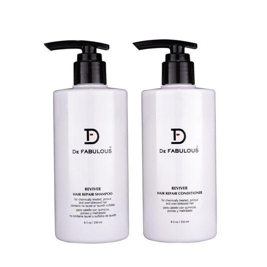 De Fabulous Reviver Hair Repair Shampoo & Conditioner Combo (250ml Each)