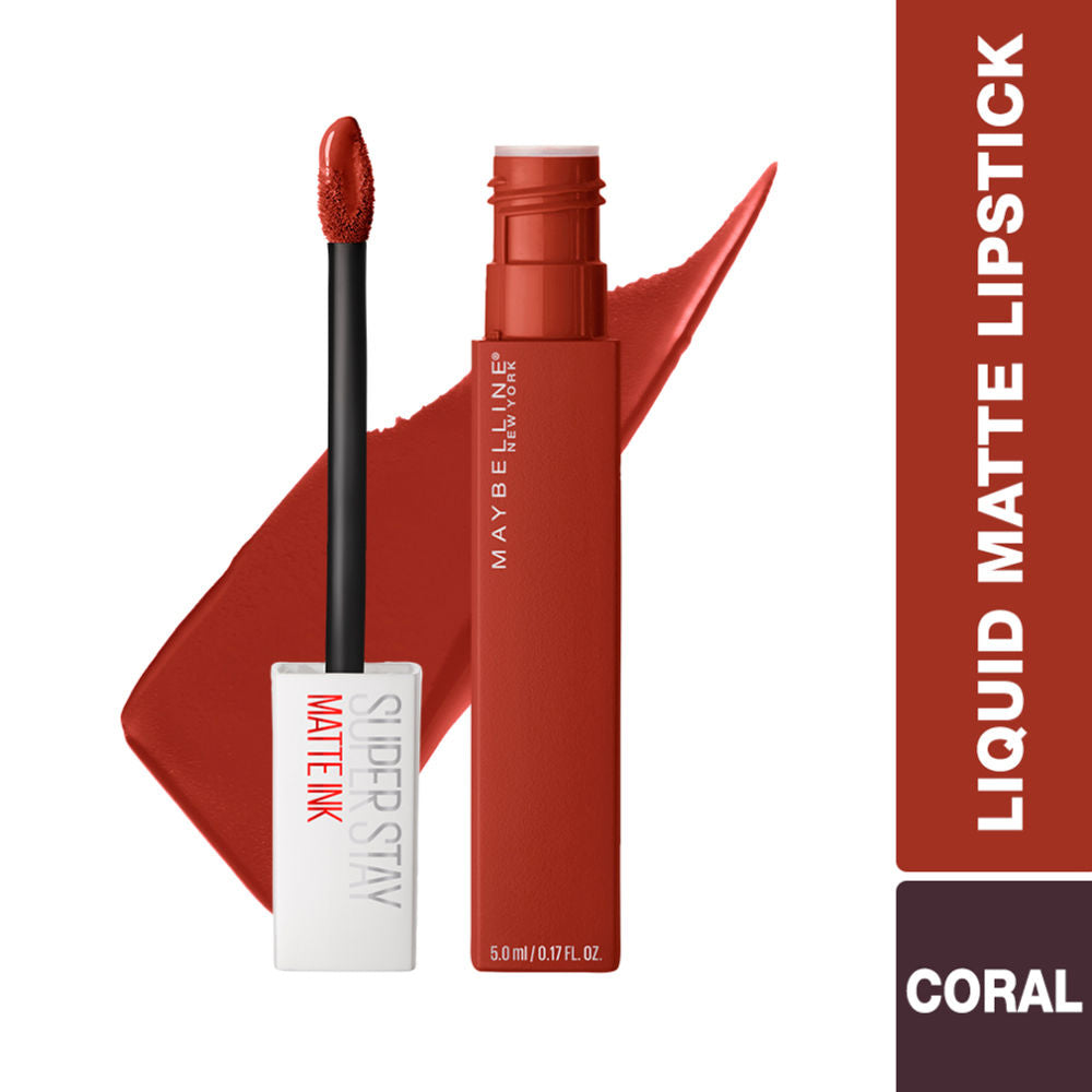 Maybelline New York Super Stay Matte Ink Liquid Lipstick - 117 Ground Breaker (5ml)