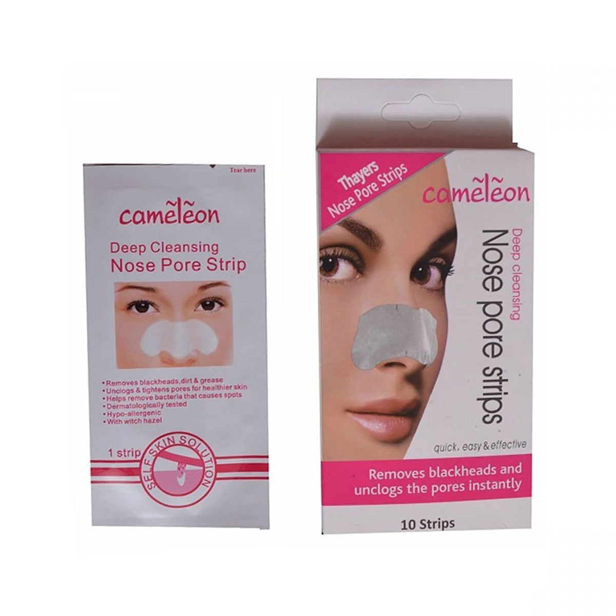 Cameleon Nose Pore And Blackhead Removel Strips