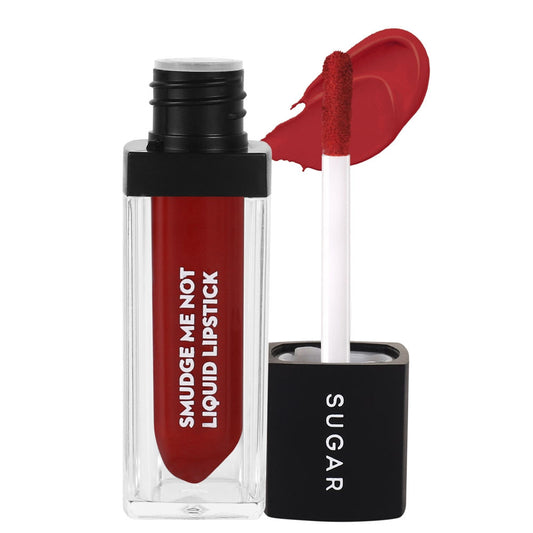 SUGAR Smudge Me Not Liquid Lipstick - 46 Rad Red (4.5ml)