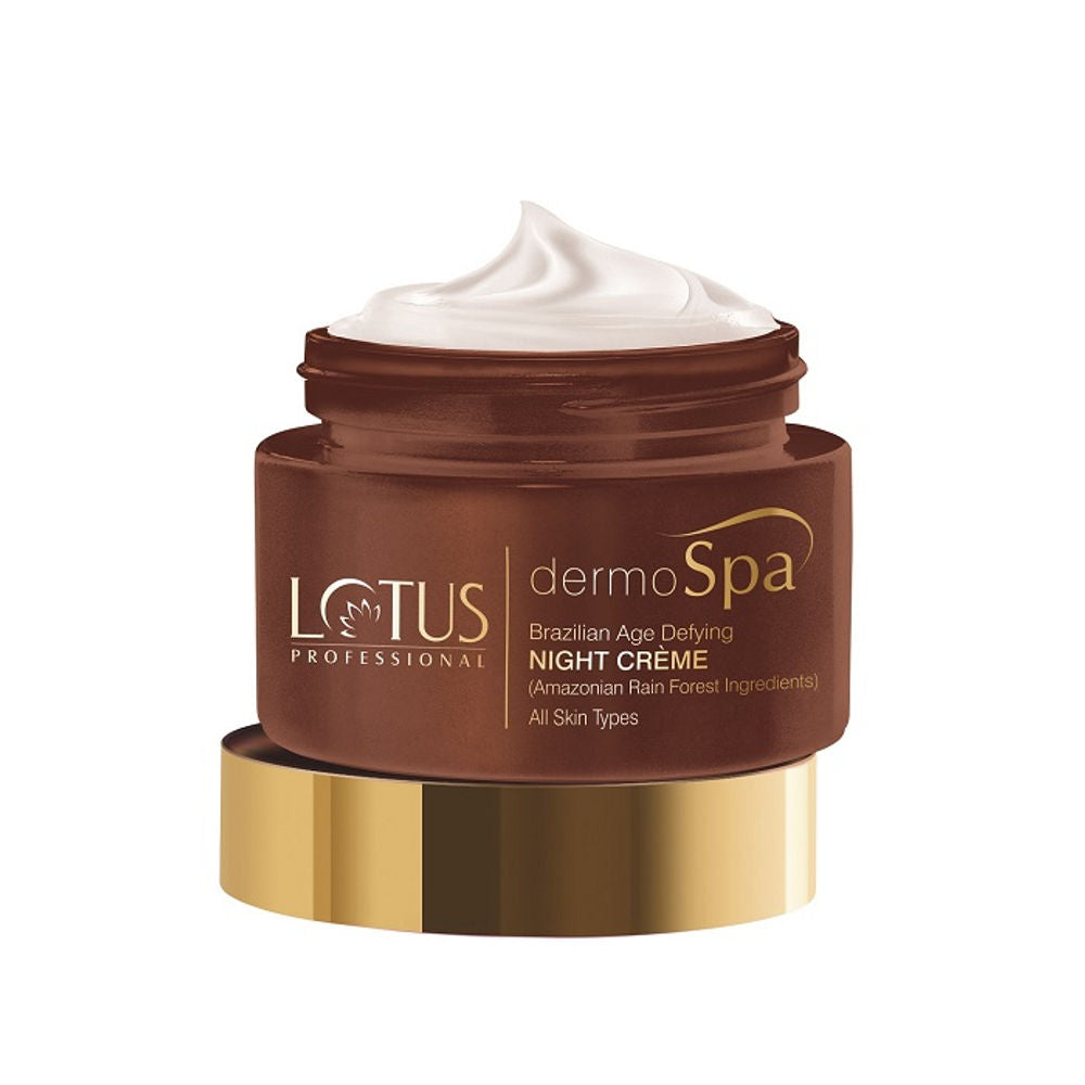 Lotus Professional dermoSpa Brazilian Age Defying Night Creme (50gm)