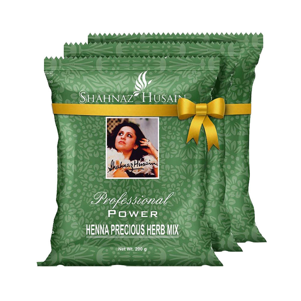 Shahnaz Husain Henna Precious Herb Mix, 200g (Buy 2 Get 1 Free)