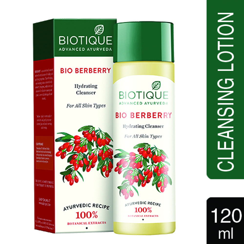 Biotique Bio Berberry Hydrating Cleanser (120ml)