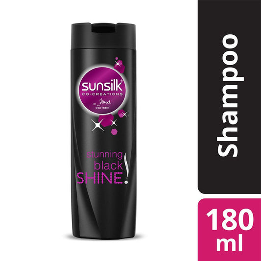 Sunsilk Stunning Black Shine Shampoo (340ml)