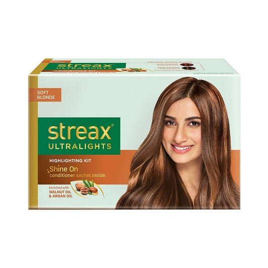 Streax Ultralights Highlighting Kit - Soft Blonde (20ml+20gm)