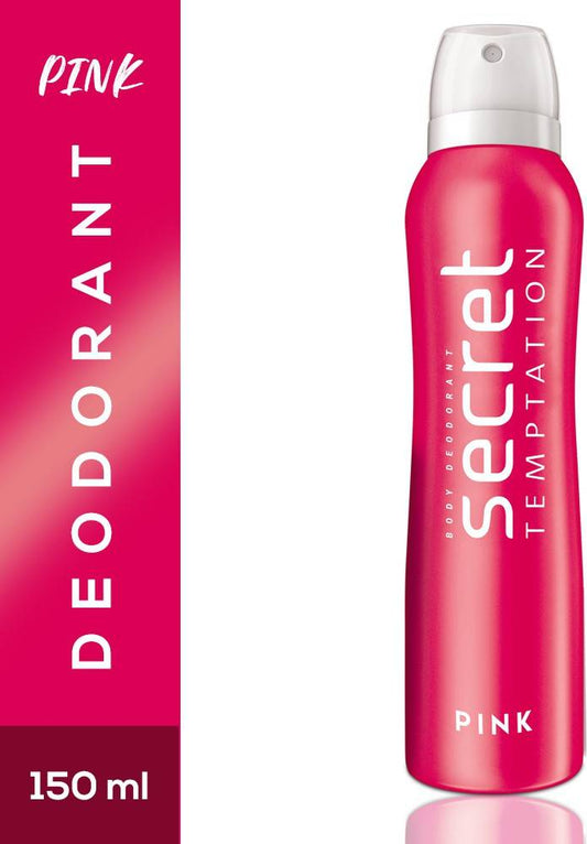 Secret Temptation Pink Deodorant Spray - For Women  (150 ml)