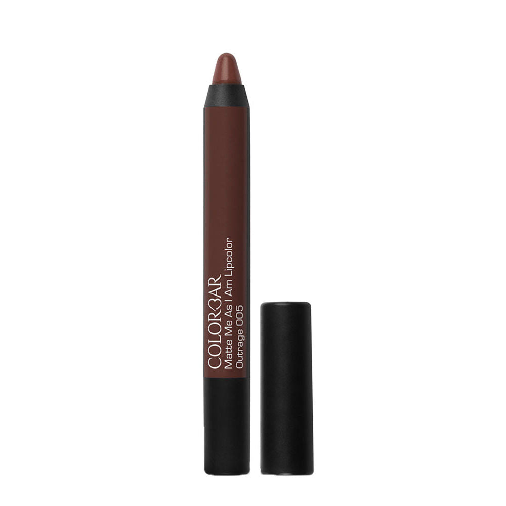 Colorbar Matte Me As I Am Lipcolor - 005 Outrage (2.8gm)