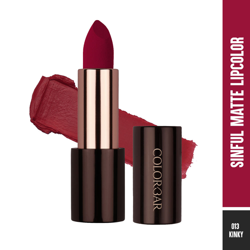Colorbar Sinful Matte Lipcolor - Kinky (3.5gm)