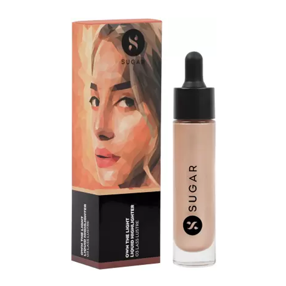 SUGAR Cosmetics Own The Light Liquid Highlighter - 03 Lass Lustre