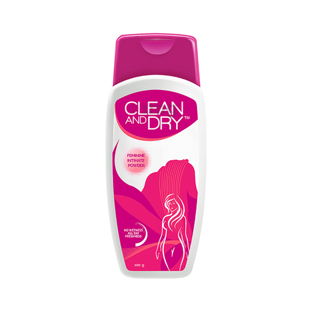 Clean and Dry Daily Intimate Powder 100gm