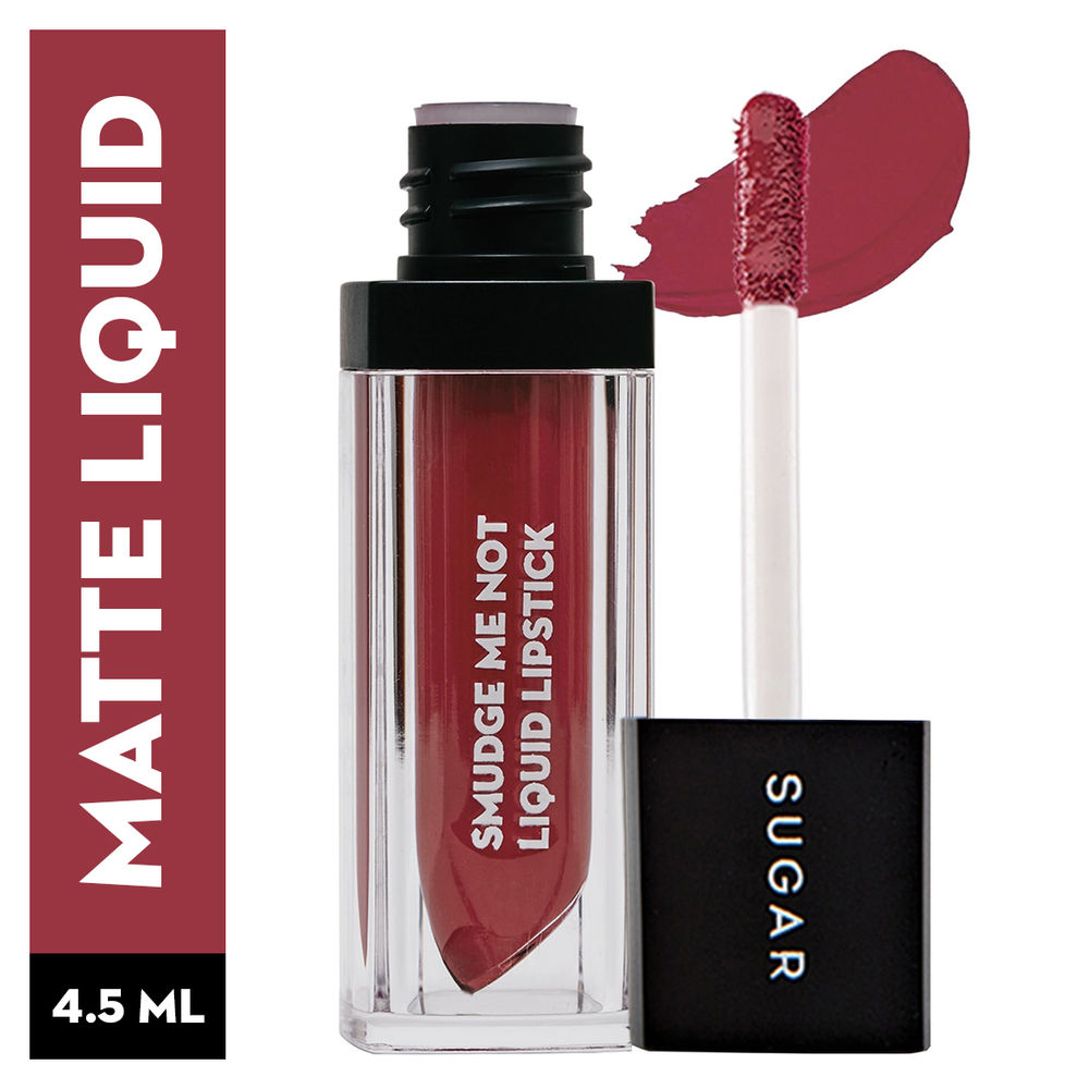 SUGAR Smudge Me Not Liquid Lipstick - 03 Tan Fan (4.5ml)