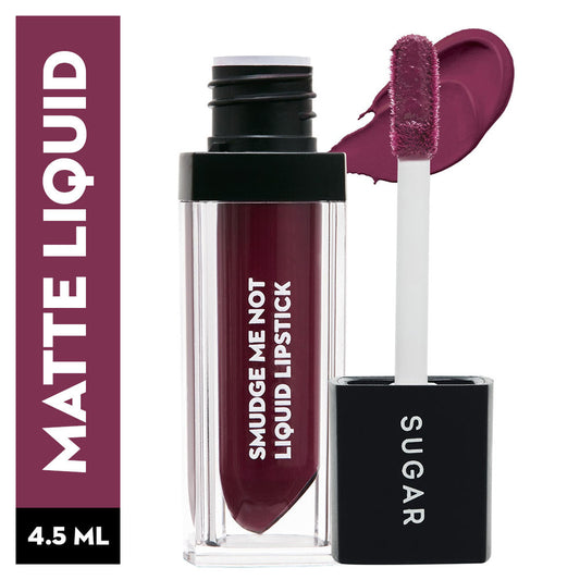 SUGAR Smudge Me Not Liquid Lipstick - 40 Fuchsia Fantasia (4.5ml)